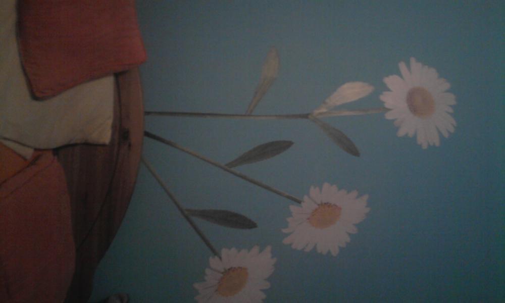 kwiatki nad moim łóżkiem