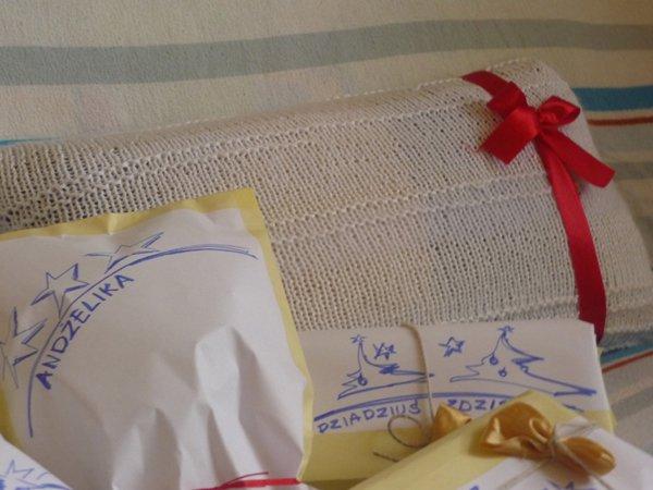 Święta w kolorze piernika i błękitu