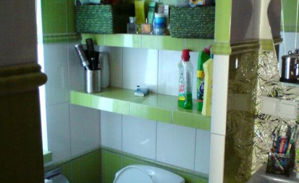 moja łazienka zieleń  kolor wiosny i lata, zdjęcie 1