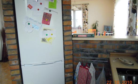cegła w kuchni, zdjęcie 1