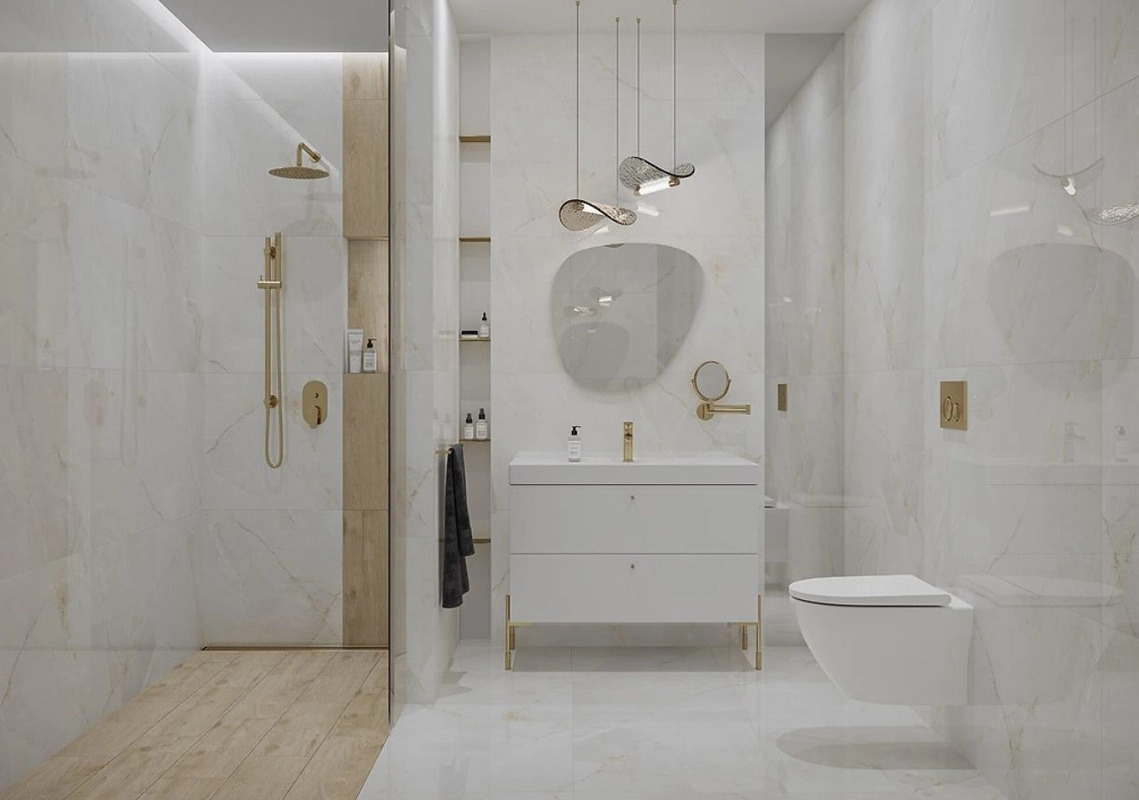 Płytki marmuropodobne - Cersanit Kianto