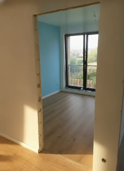 Wirtualna wizualizacja AI - Premium Floor Dąb Vision 99910 panel winylowy 152.4x22.9x0.6  na podłodze
