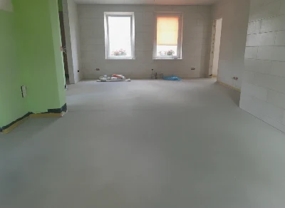 Wirtualna wizualizacja AI - Proceramica Jaspis White gres Carving rektyfikowany 60x120  na ścianie
