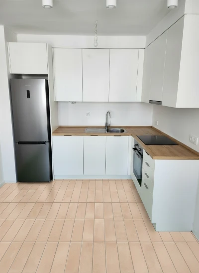 Wirtualna wizualizacja AI - Gayafores Deco Biscuit Natura gres 32x62.5  na podłodze