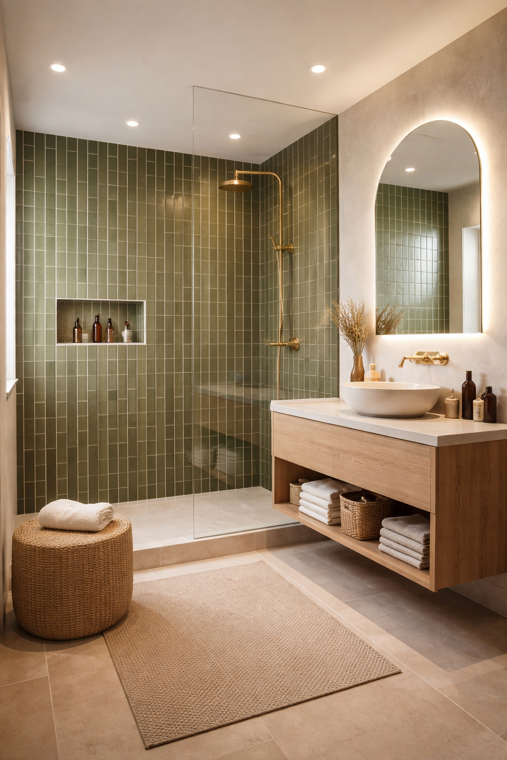 Płytki cegiełki - małe prostokątne płytki, które nadają charakteru